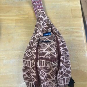OBO! Kavu Geometric Brown Belt Bag